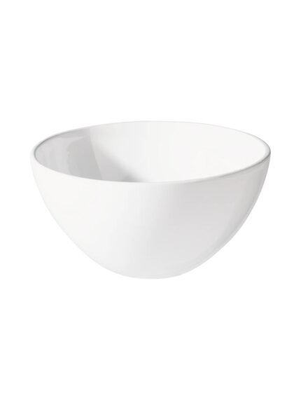 Salad bowl white