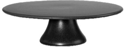 Cake plate black