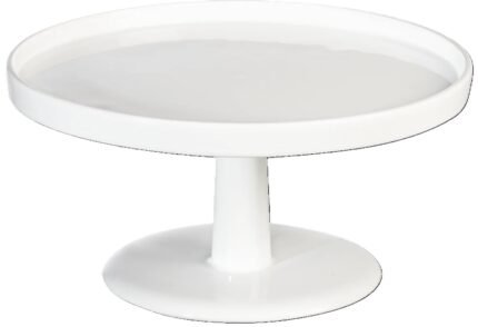 Cake plate white