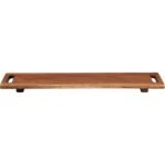 Wooden rectangular board