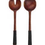 Wooden salad server