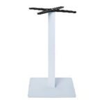 Metal White Base Prato