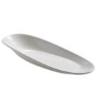 Oval plate melamine