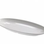 Oval tray melamine