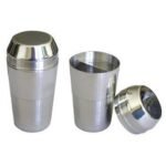Shaker with strainer