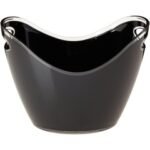Acrylic champagne bucket oval