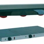 CARVERY UNIT WITH THREE LIGHTS AND HEATED TOP