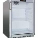 REFRIGERATOR WITH GLASS DOOR