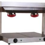 CARVERY UNIT WITH TWO LIGHTS AND HEATED TOP