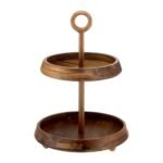 2-Tier Round Stand