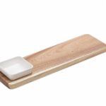 Rectangular Tray with Melamine Bowl